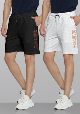 ARDEUR Self Design Men Multicolor Regular Shorts