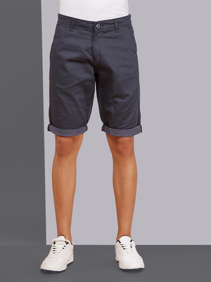 bEEVEE Solid Men Blue Regular Shorts