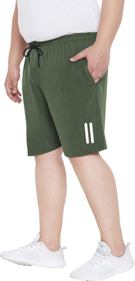 Whaley Printed Men Green Casual Shorts