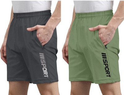 EnStore Printed Men Multicolor Basic Shorts