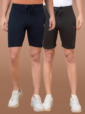 Dollar Solid Men Multicolor Bermuda Shorts