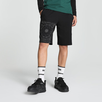 PUMA Printed Men Reversible Black Basic Shorts