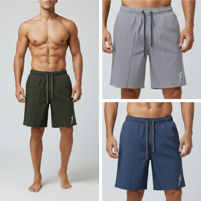 VibePulse Printed Men Green, Grey, Light Blue Regular Shorts
