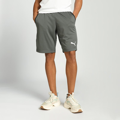 PUMA Printed Men Grey Basic Shorts