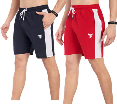 Go Devil Solid Men Multicolor Casual Shorts