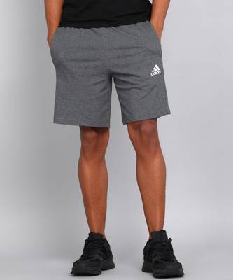 ADIDAS Solid Men Grey Sports Shorts Price History