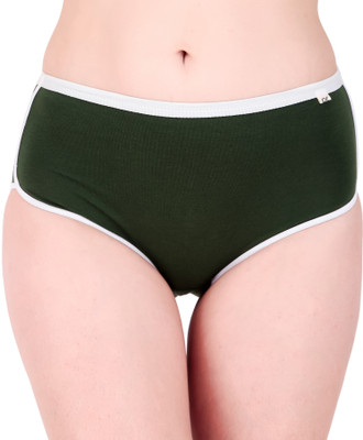 XJARVIS Striped Women Green Gym Shorts