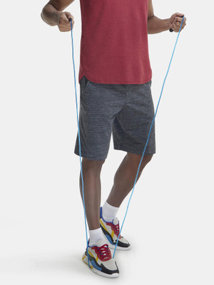 JOCKEY Solid Men Dark Grey Sports Shorts