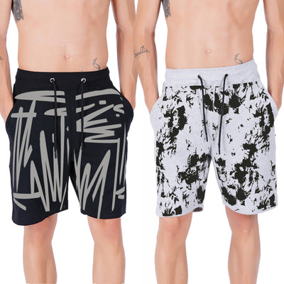 HOTFITS Solid Men Black, Grey Basic Shorts