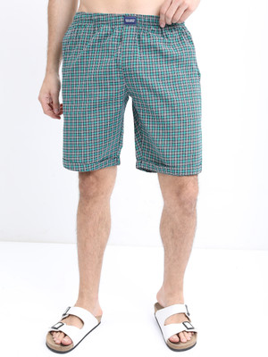 HIGHLANDER Checkered Men Multicolor Basic Shorts