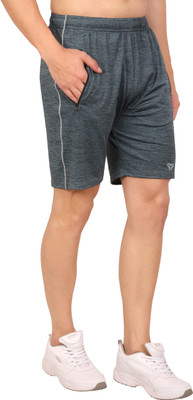 Kyk Solid Men Grey Regular Shorts