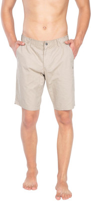 JOCKEY Self Design Men Khaki Chino Shorts