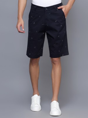 CANTABIL Printed Men Blue Bermuda Shorts