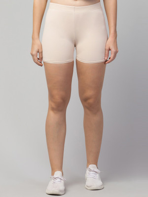 ARSHEEN ADORE Solid Women Black Regular Shorts