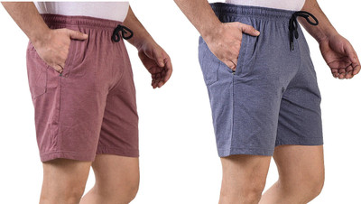 FABROYZ Solid Men Multicolor Bermuda Shorts