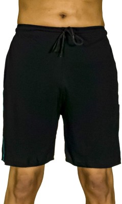 SBN Newlifestyle Solid Men Black Basic Shorts