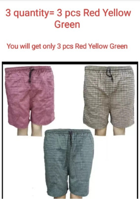 MASSIVE ENTERPRISES Checkered Men Multicolor Boxer Shorts