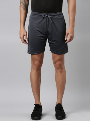 Dixcy Scott Originals Solid Men Grey Basic Shorts