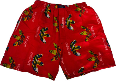RS ENTERPRISES Tie & Dye Men Red Boxer Shorts
