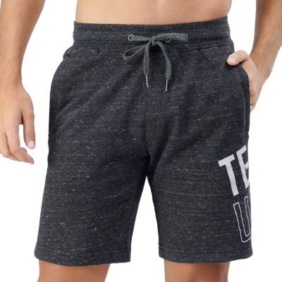 U.S. POLO ASSN. Solid Men Black Denim Shorts