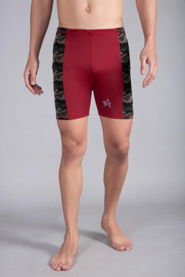 HiRRuX Printed Men Multicolor Swim Shorts