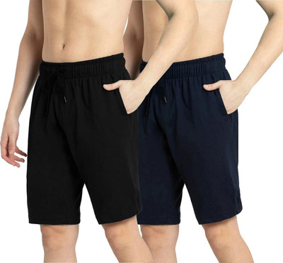 Kartblack Self Design Men Multicolor Night Shorts