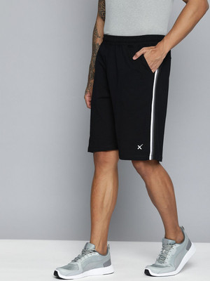 HRX by Hrithik Roshan Self Design Men Green Casual Shorts