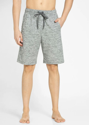 JOCKEY Solid Men Grey Sports Shorts
