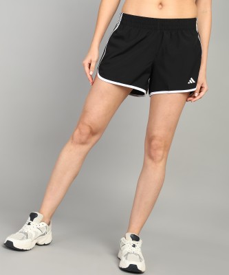 ADIDAS Solid Women Black Sports Shorts