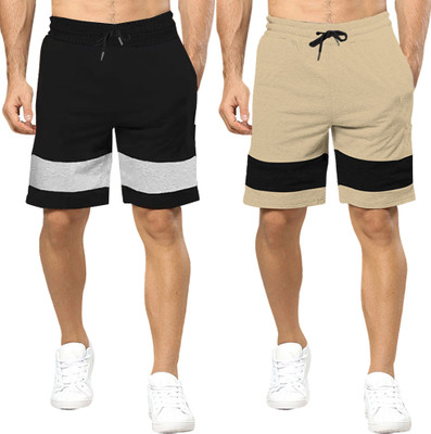 TRIPR Color Block Men Multicolor Regular Shorts