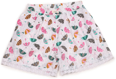 CLLING Graphic Print Women Multicolor Boxer Shorts