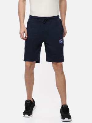 Macroman M-Series Solid Men Blue Bermuda Shorts