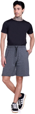 Ninen Printed Men Multicolor Basic Shorts