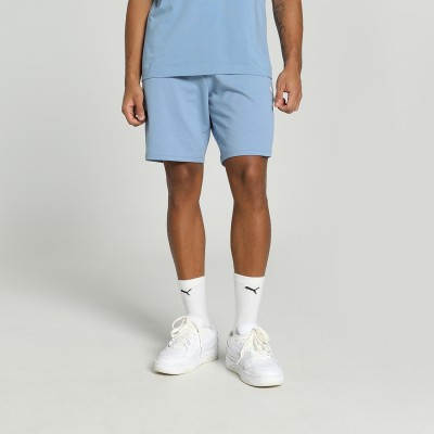 PUMA Solid Men Blue Regular Shorts