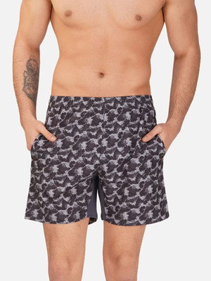 never lose Printed Men Brown Board/Swim Shorts