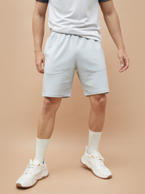 Fame Forever by Lifestyle Solid Men Grey Regular Shorts