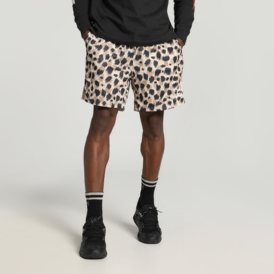 PUMA Animal Print Men Beige Casual Shorts