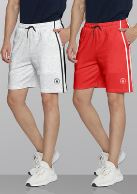 ARDEUR Self Design Men Multicolor Regular Shorts
