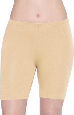 SKDREAMS Solid Women Beige Cycling Shorts