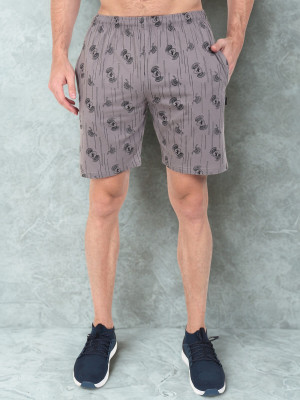 Zeffit Printed Men Brown Bermuda Shorts