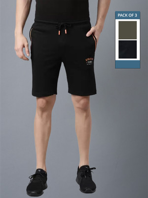 Force NXT Solid Men Multicolor Bermuda Shorts