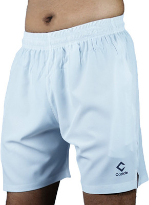 CAPTAIN Solid Men White Casual Shorts, Regular Shorts, Cycling Shorts, Gym Shorts, Sports Shorts