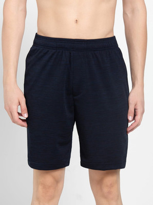 JOCKEY Solid Men Dark Blue Sports Shorts
