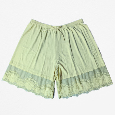 speginic Self Design Women Reversible White Night Shorts, Regular Shorts, Casual Shorts