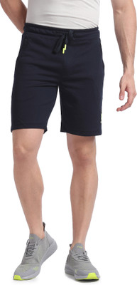 U.S. POLO ASSN. Solid Men Blue Sports Shorts