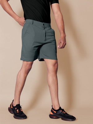 Flicfol Self Design Men Multicolor Casual Shorts