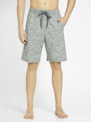 JOCKEY Solid Men Grey Sports Shorts