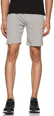 Kolva Solid Men Grey Regular Shorts