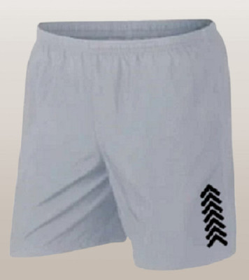 skyrow Printed Men Grey Regular Shorts