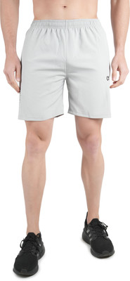 KWINGS Solid Men Grey Running Shorts